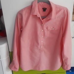 J.CREW halfway button down shirt size S